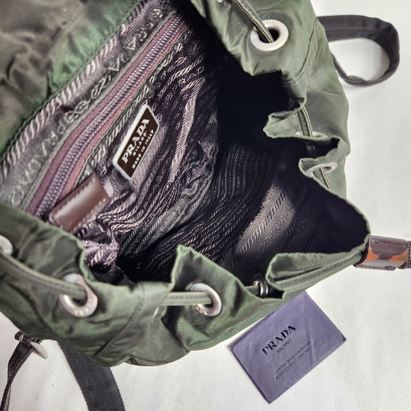 Prada Green Backpack - Picture 8 of 9